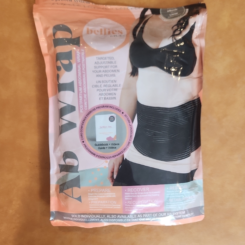 Bellies Inc. Postpartum Ab Wrap Size Medium